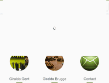 Tablet Screenshot of giraldo.be